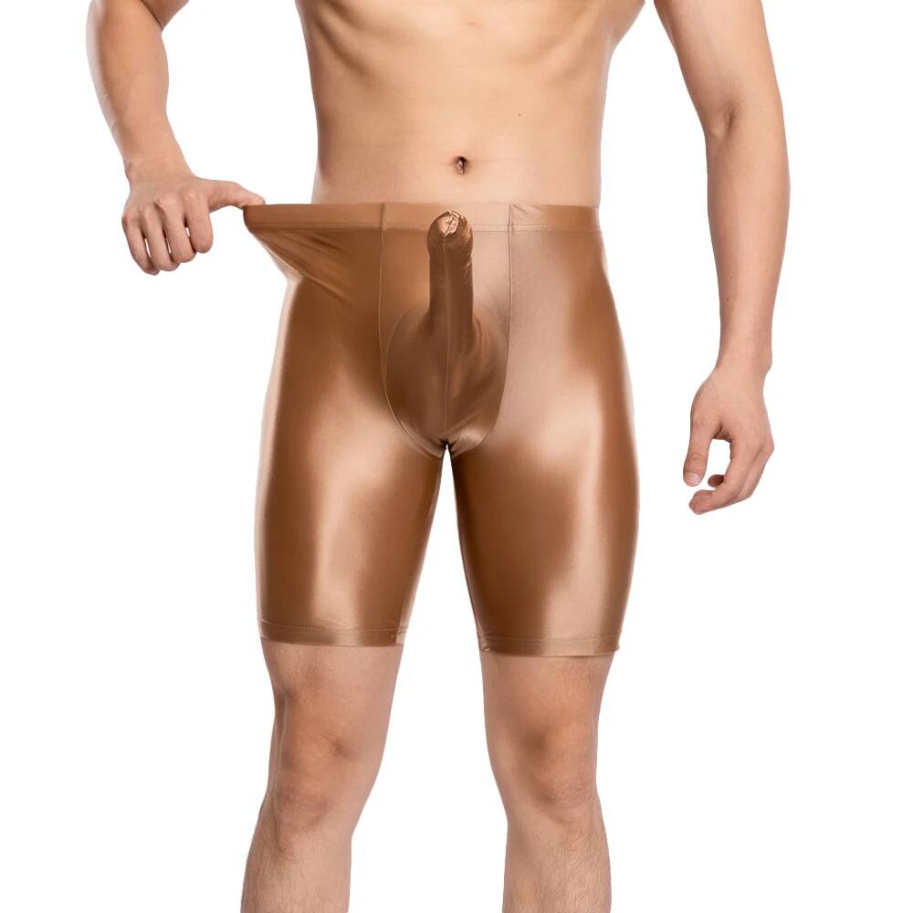 Pouch Boxer Pouch - Shorty sexy pour hommes en satin