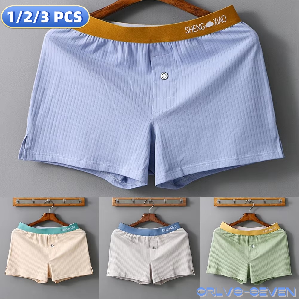 Boxer Brief Pack Cotton - 1/2/3 pièces culottes pour hommes coton