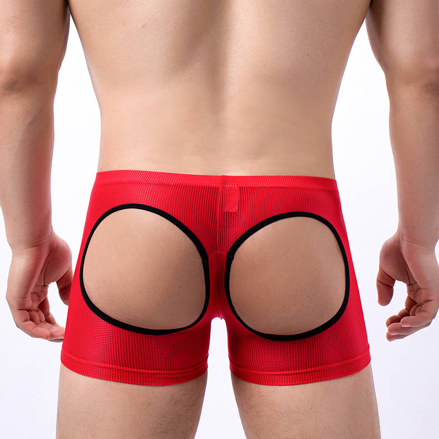Boxer à fesses ouvertes pour h - Mesh Sport Boxer avis et prix