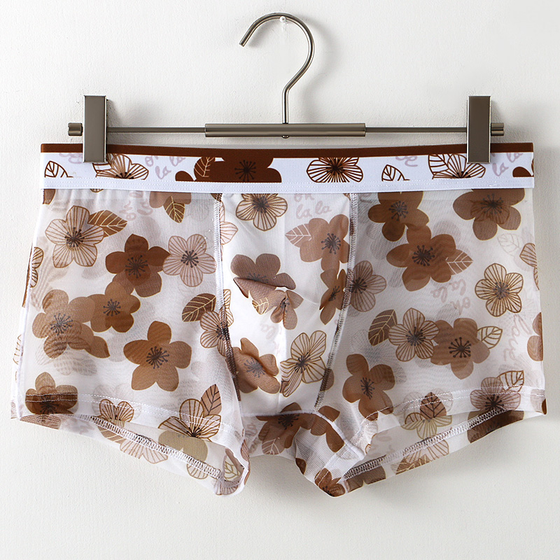 Boxers pour hommes en soie gla - Mesh Sport Boxer avis et prix
